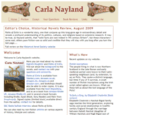 Tablet Screenshot of carlanayland.org